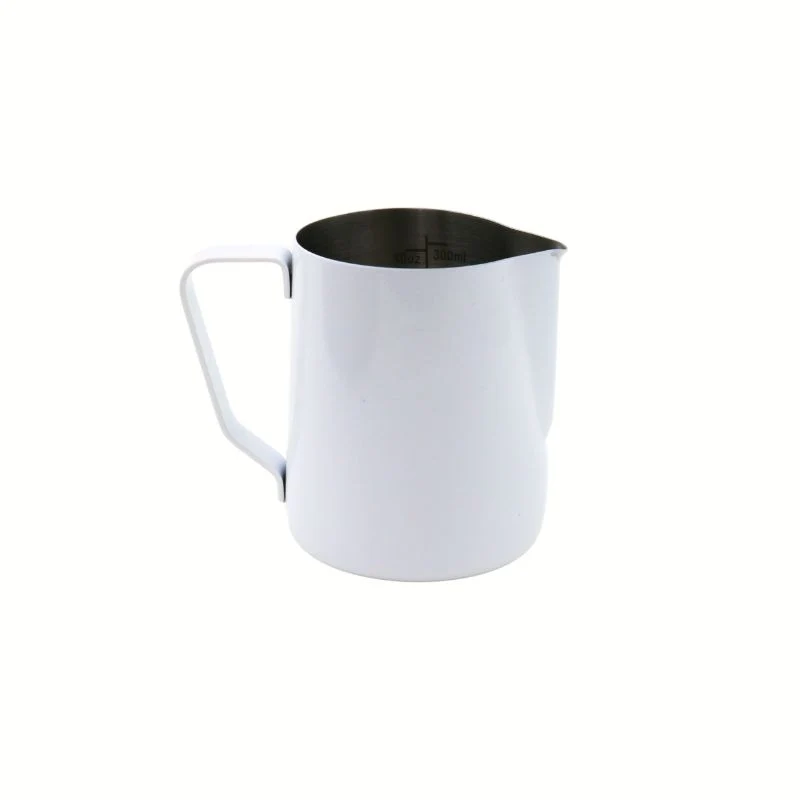 Rhino Coffee Gear Pro Stealth Milk Pitcher (12, 20, or 32oz) - 12oz / White - Image 5