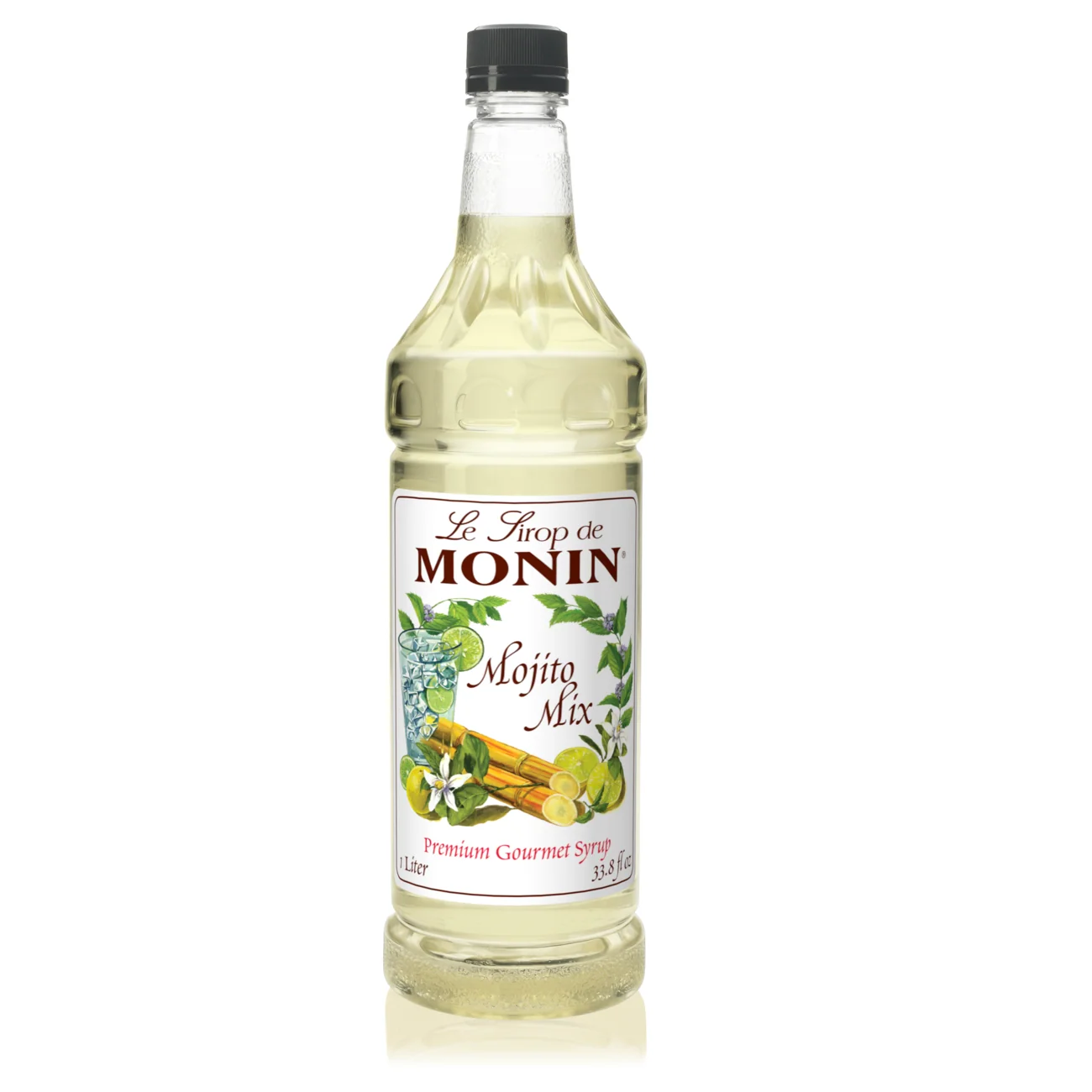 Monin Mojito Mix Syrup Bottle