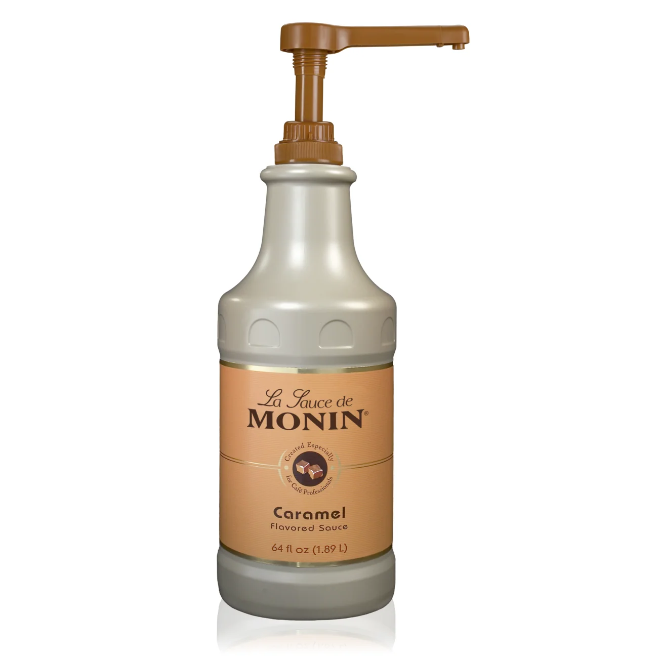 Monin Caramel Sauce - 12oz Coffee - Image 2