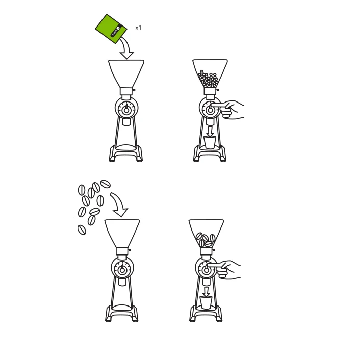 Cafetto Grinder Clean Sachet - Image 2