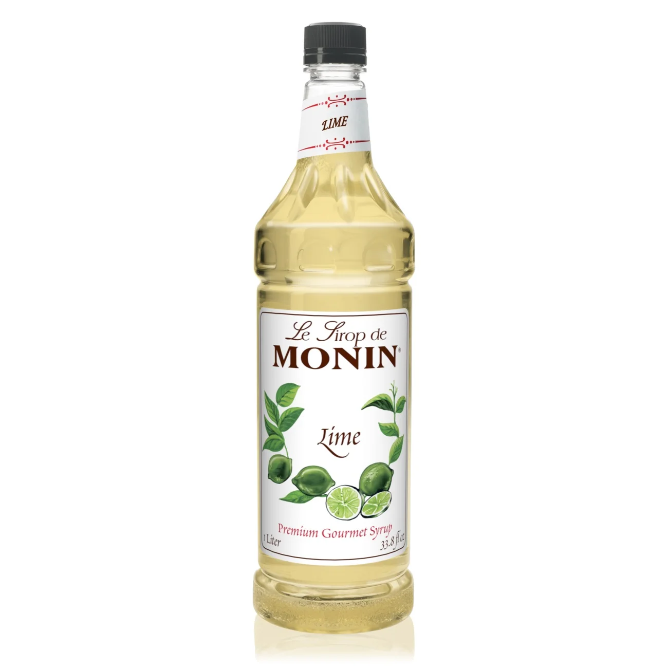Monin Lime Syrup Bottle