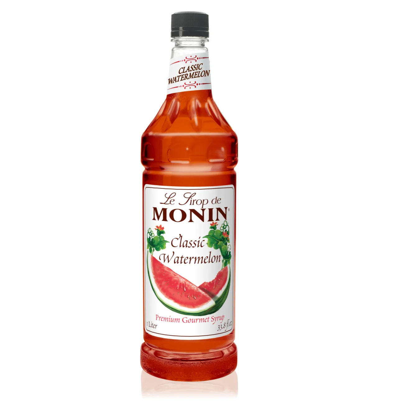 Monin Classic Watermelon Syrup Bottle