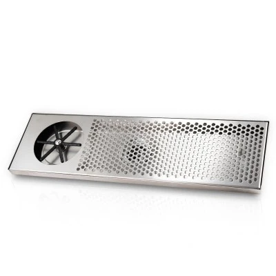 Espresso Parts 7"x24"x7/8" Rinser with Side Spray Coffee