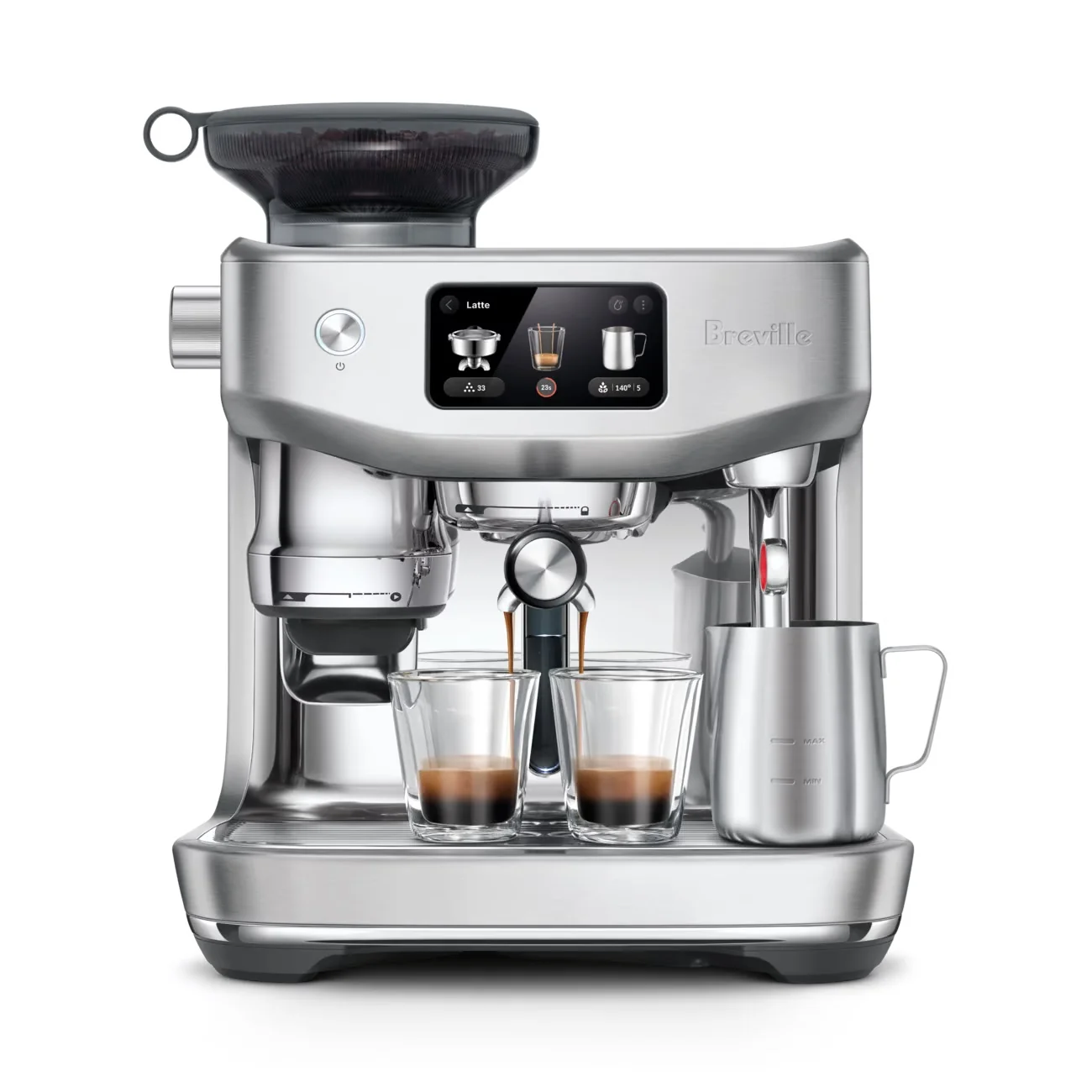 Breville Oracle Jet Espresso Machine - Brushed Stainless Steel Coffee