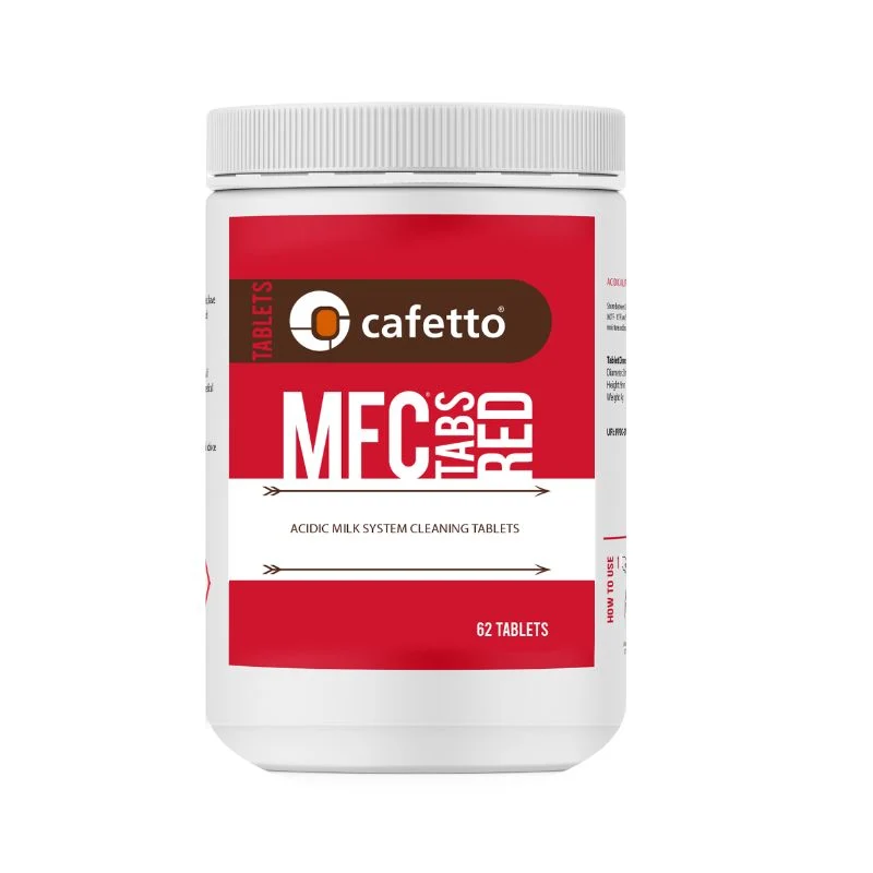 Cafetto Milk Frother Cleaner (MFC) Red - 9g Tablets Coffee