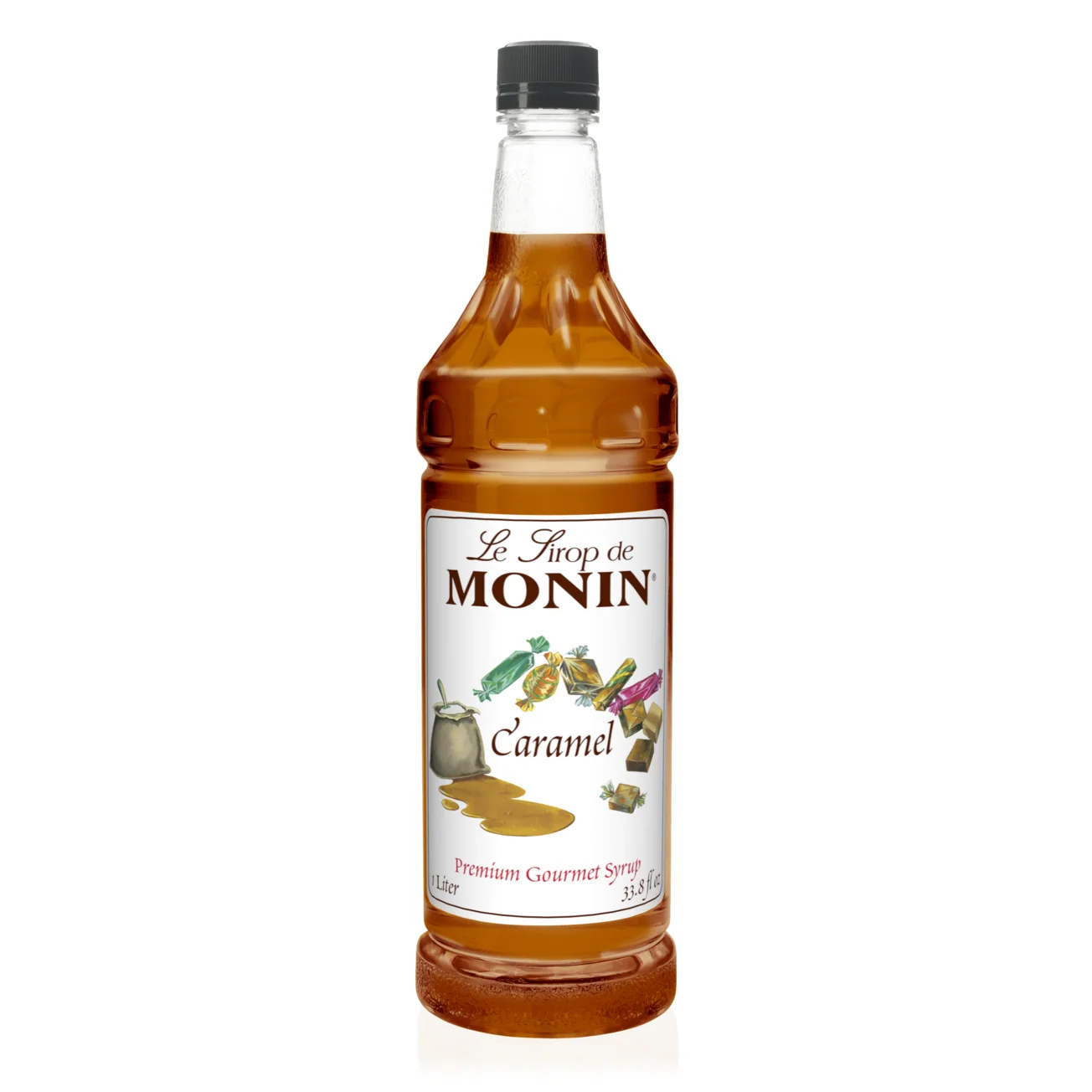 Monin Caramel Syrup Coffee