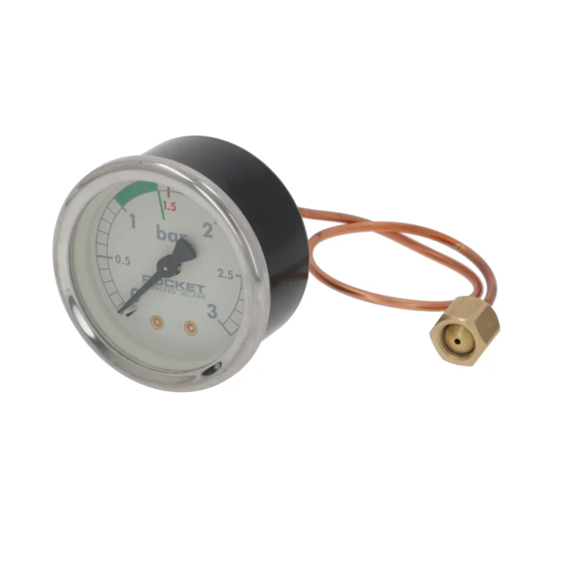 Rocket Espresso Rocket Boiler Pressure Gauge ø 52mm — SKU SKU03254-000-9D6E9A Scale