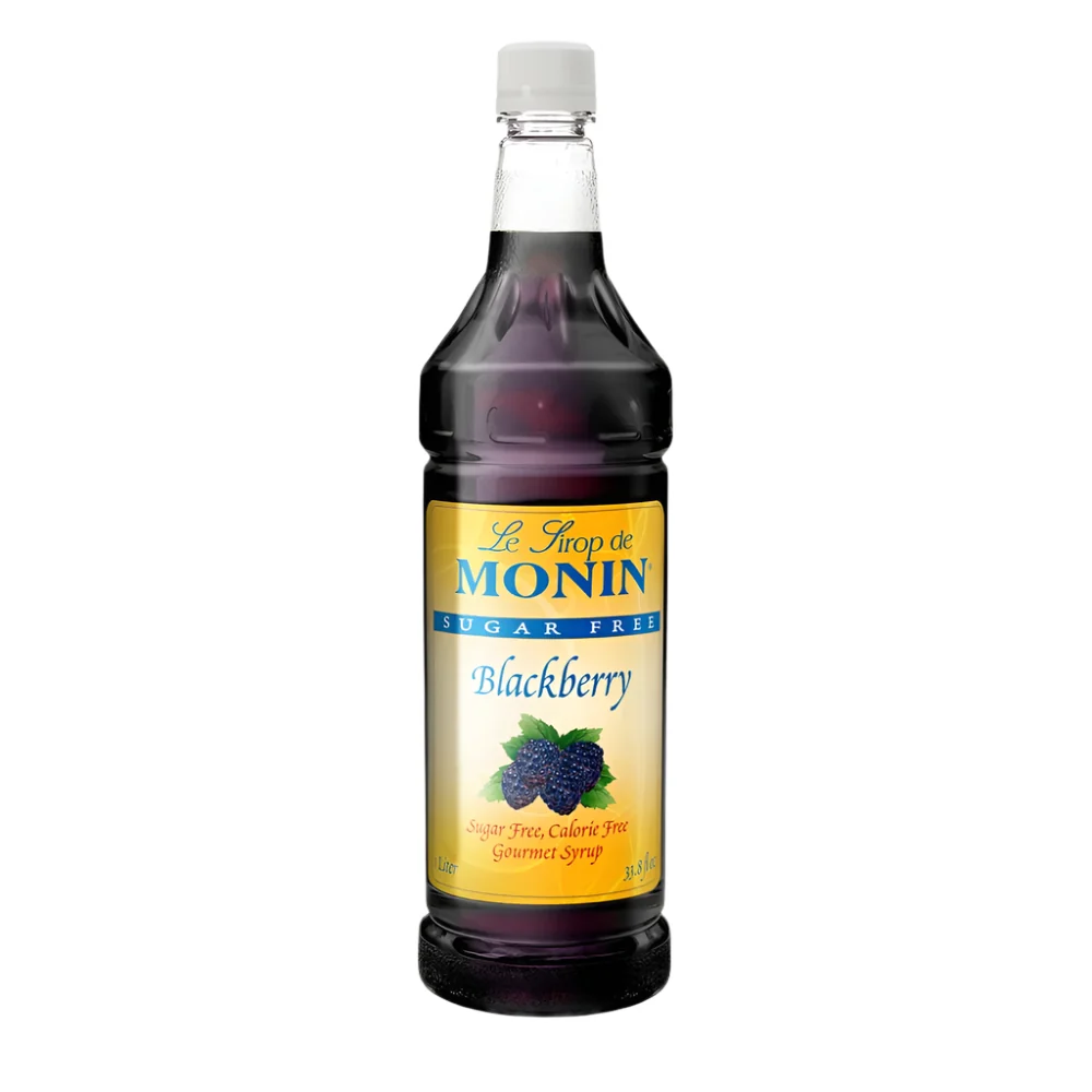 Monin Sugar Free Blackberry Syrup Tea