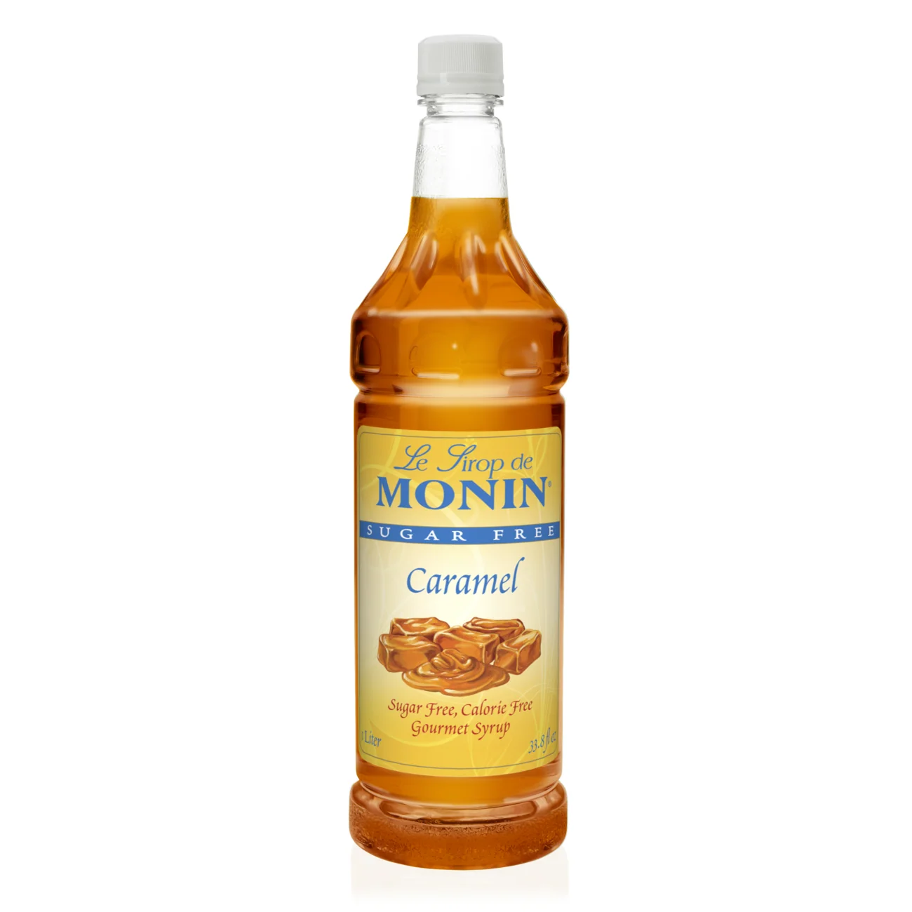 Monin Caramel Sugar Free Syrup Cream