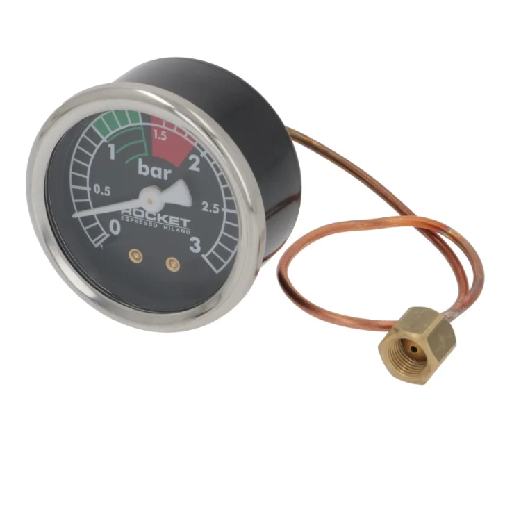 Rocket Espresso Rocket Boiler Pressure Gauge ø 52mm — SKU SKU03253-000-A8E329 Scale