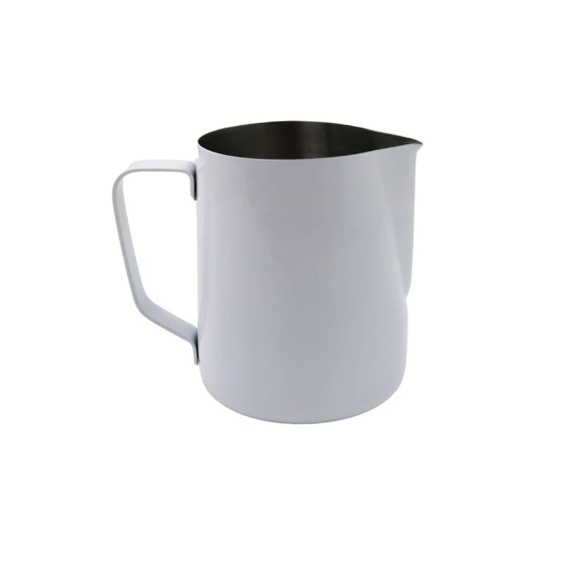 Rhino Coffee Gear Pro Stealth Milk Pitcher (12, 20, or 32oz) - 12oz / White - Image 7