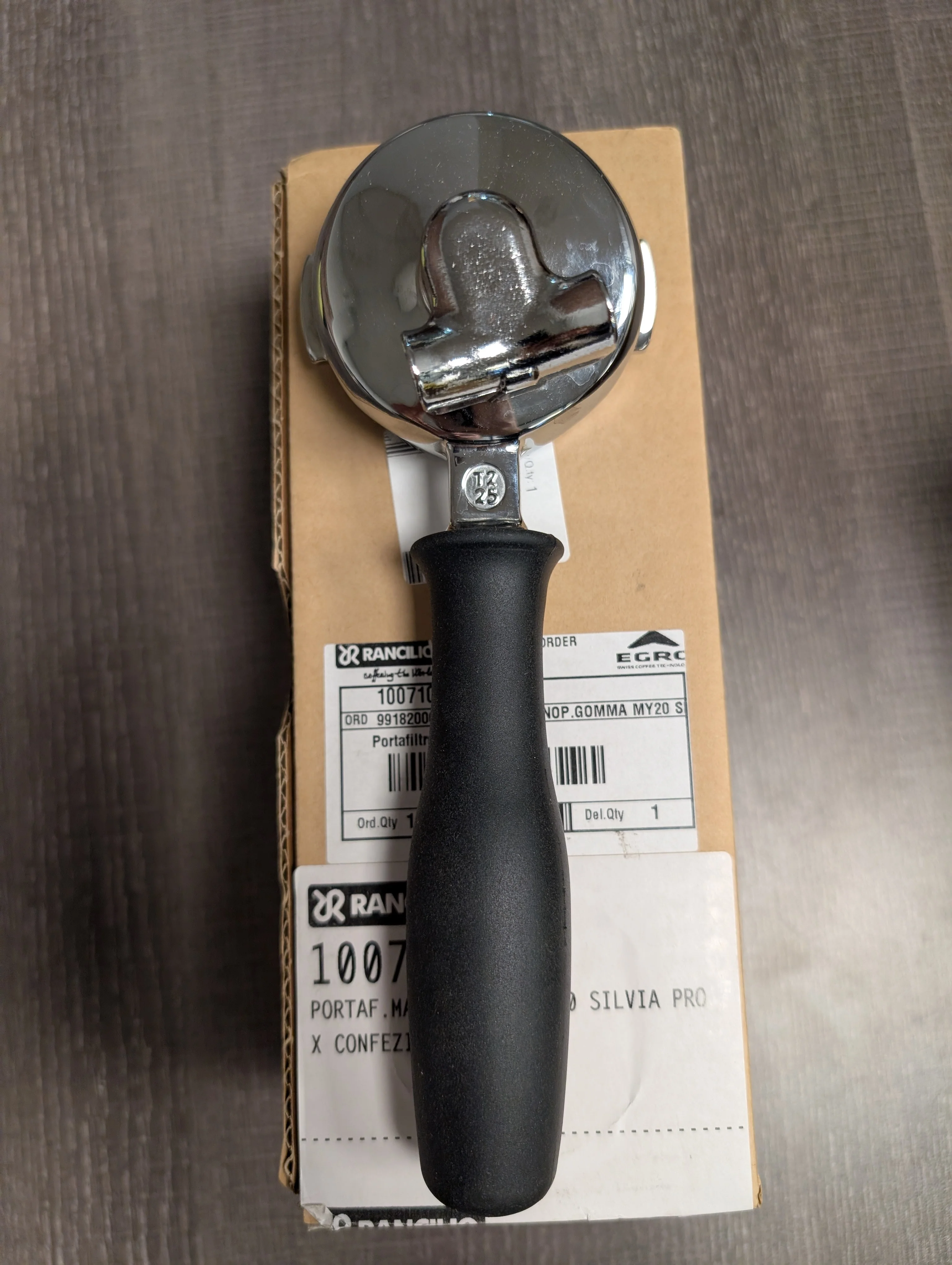 (OPEN BOX) Rancilio Silvia Pro X Complete Double Portafilter (OEM) Basket - Image 3
