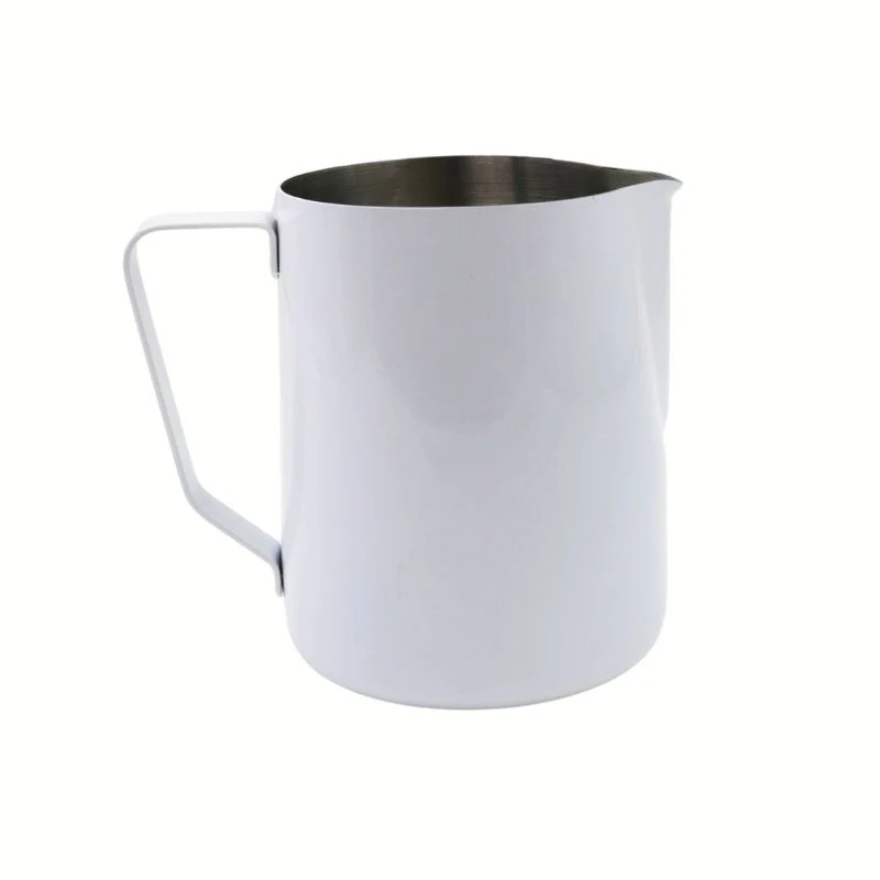 Rhino Coffee Gear Pro Stealth Milk Pitcher (12, 20, or 32oz) - 12oz / White - Image 9