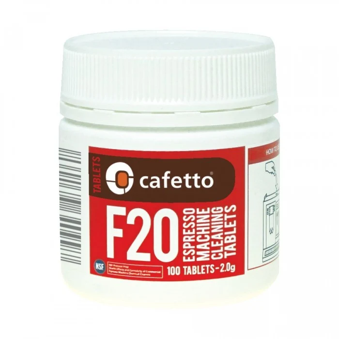 Cafetto F20 Cleaning Tablets (2.0g) Coffee