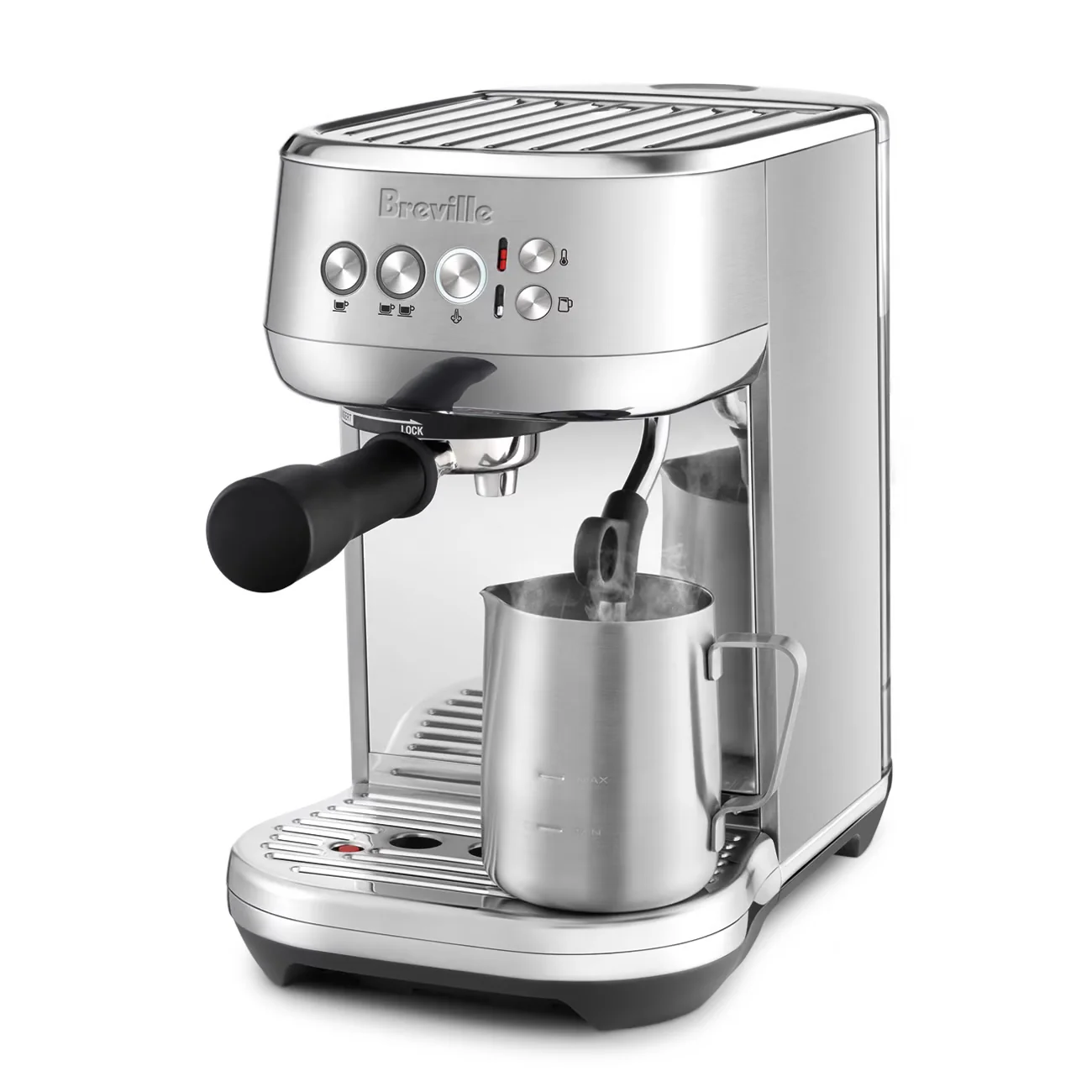 Breville Bambino Plus Espresso Machine - Stainless Steel Coffee - Image 2