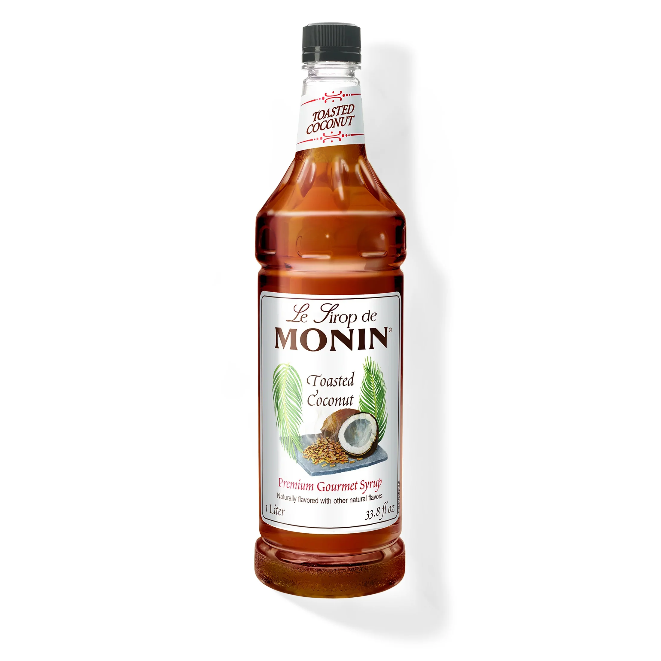 Monin Toasted Coconut Syrup Bottle