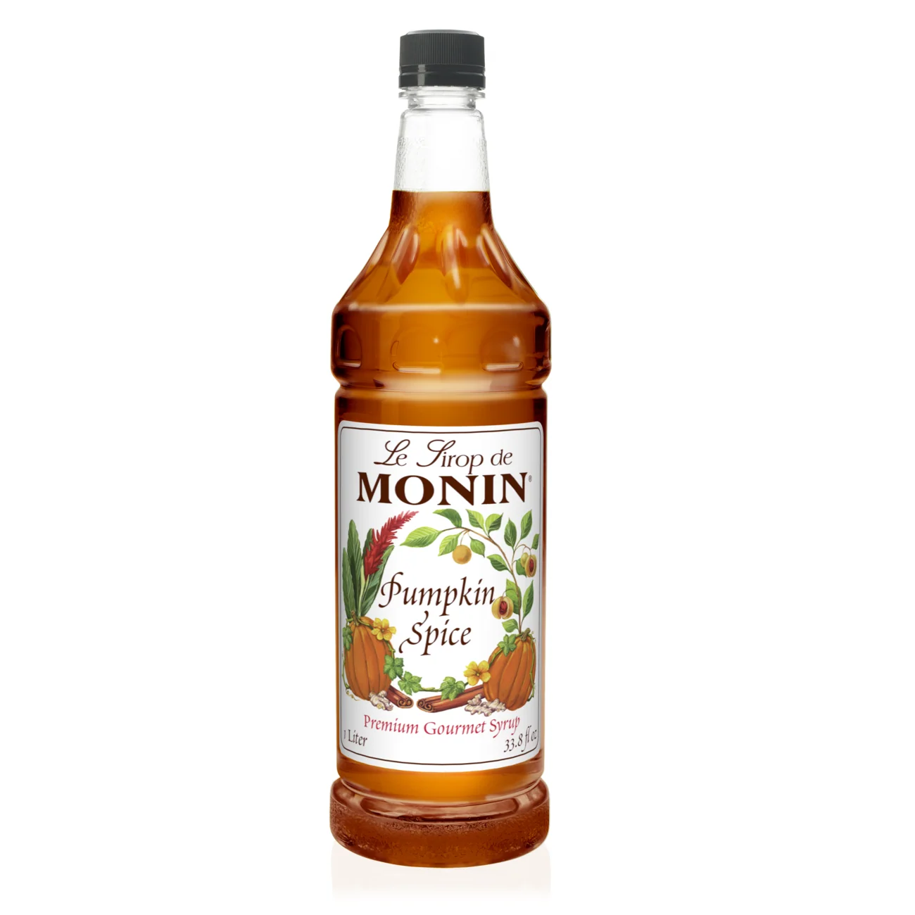 Monin Pumpkin Spice Syrup Bottle