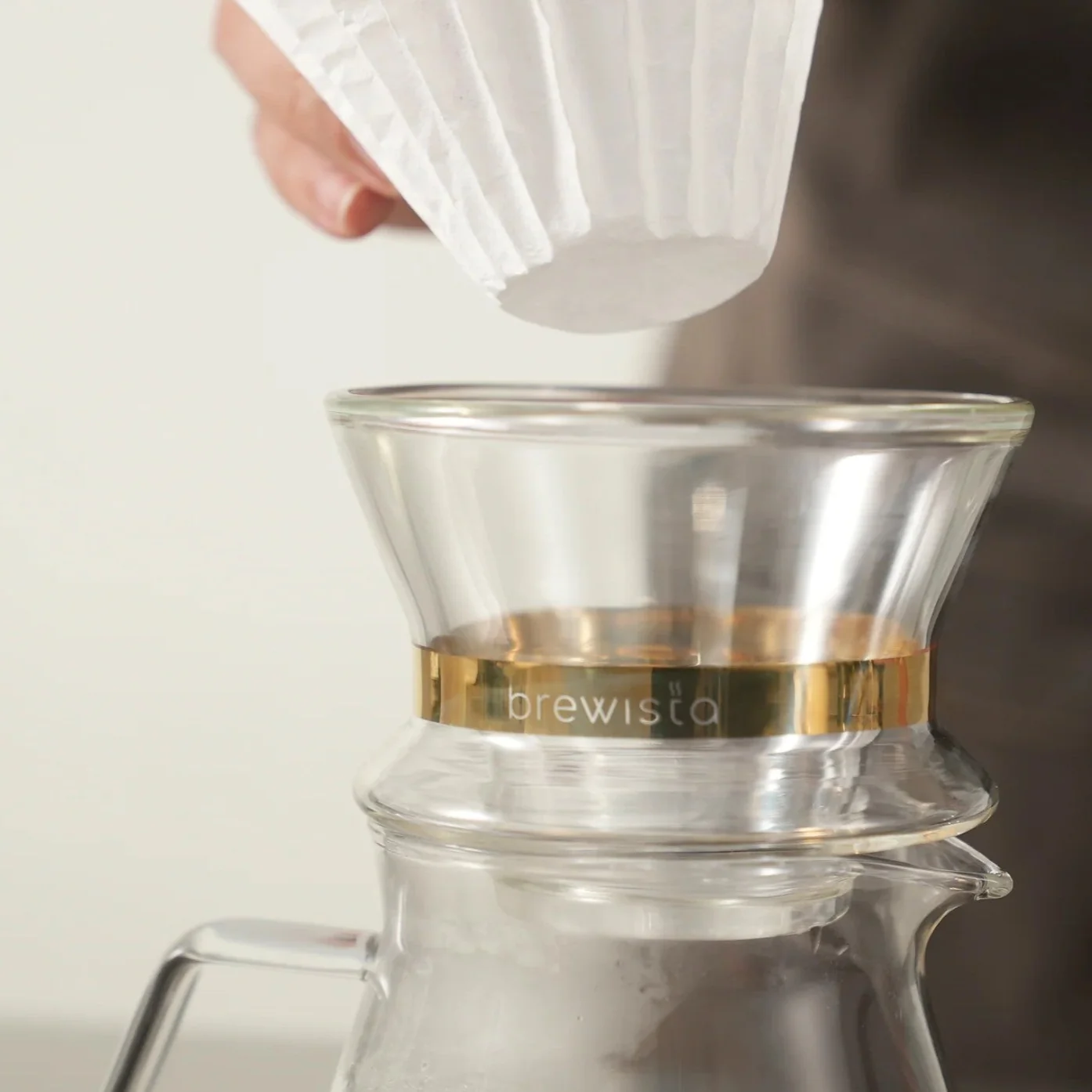 Brewista X Series Target Next Wave Duo Double Wall Glass Dripper Cup - Image 2