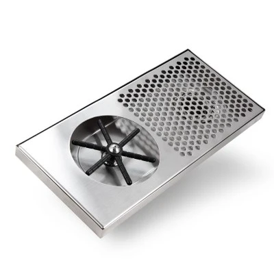 Espresso Parts 7"x15"x7/8" Rinser with Side Spray Coffee