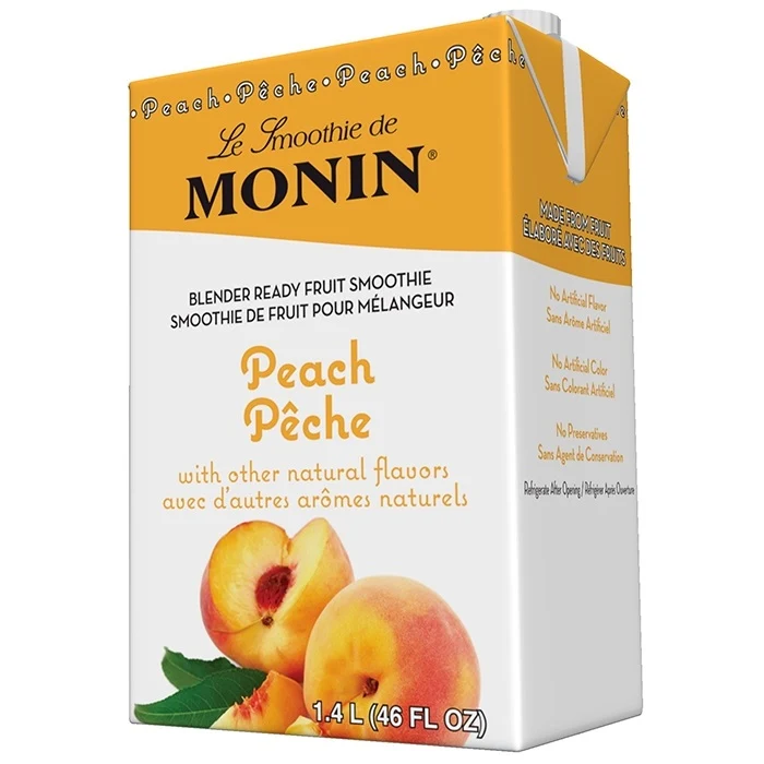 Monin Peach Smoothie Mix Tea