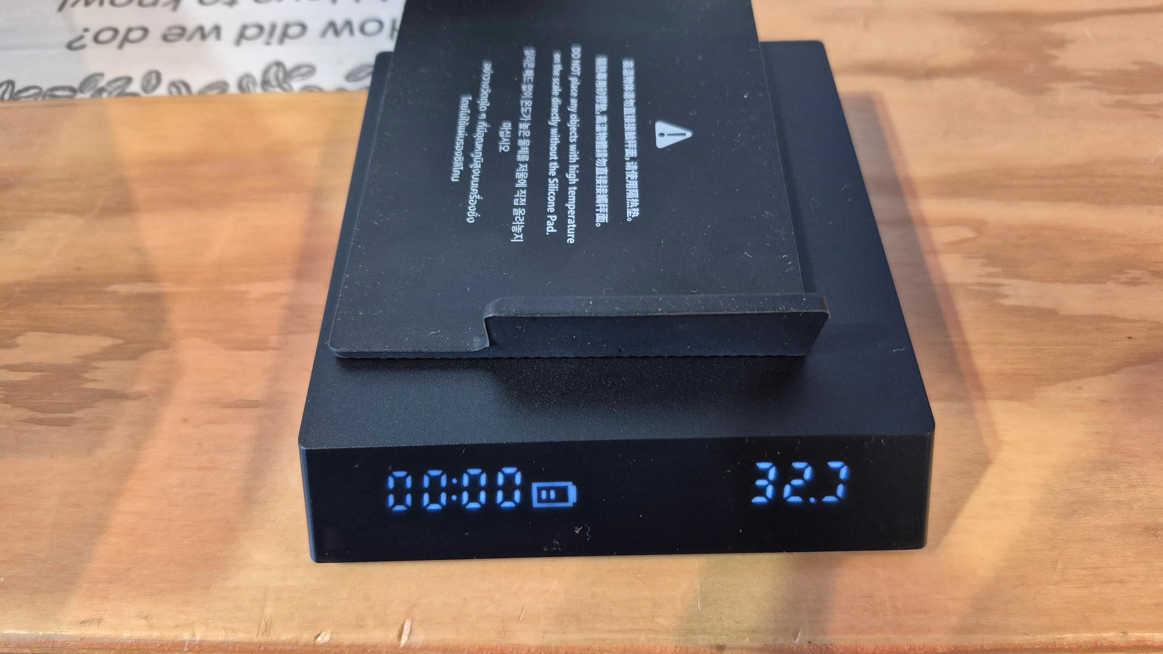 (OPEN BOX - Minor Imperfection) Timemore Black Mirror Nano Espresso Scale - White - Image 4