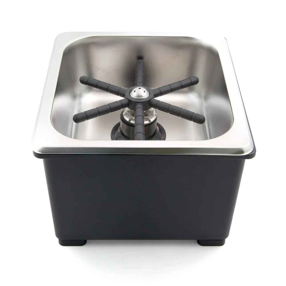 Espresso Parts Counter Top Rinser 6"x6"x2" Pan Size Coffee