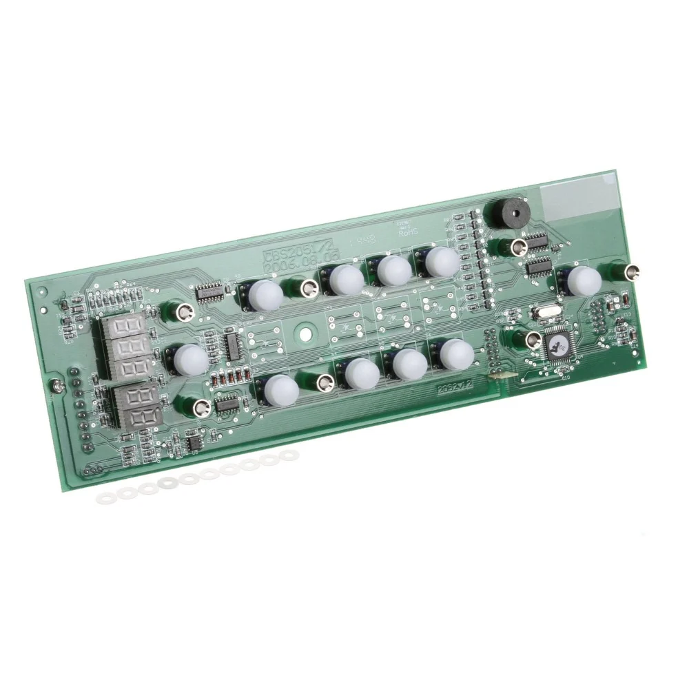 Fetco Control Board Assembly, 10 keys, D3P (1108.00006.00) Brewer
